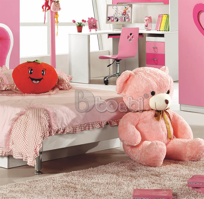 Giường công chúa màu hồng BB BABY856G-3